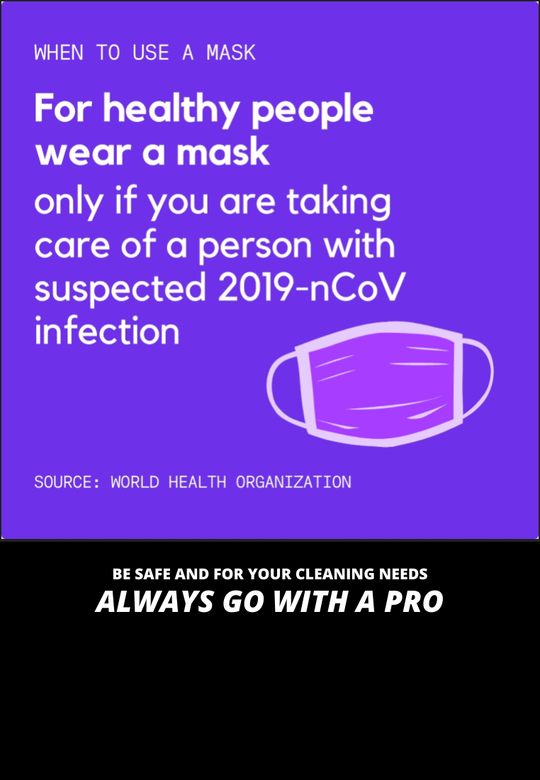 Naperville IL – Coronavirus - When to Use a Mask