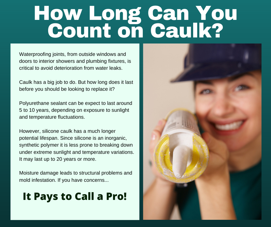 Salt Lake City UT - How Long Caulk Lasts