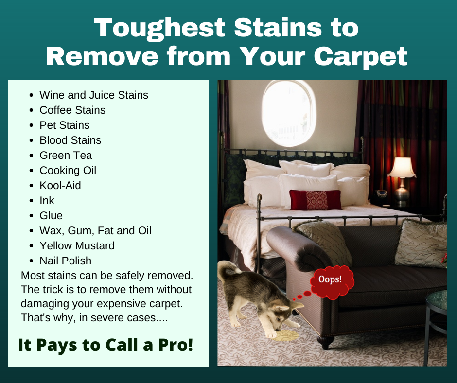 Wausau, WI - Toughest Stains to Remove