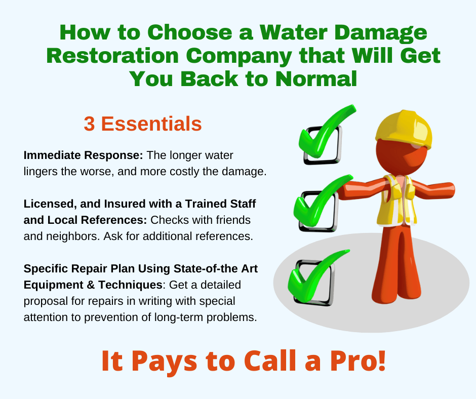 Wausau WI - Water Damage Restoration Essentials