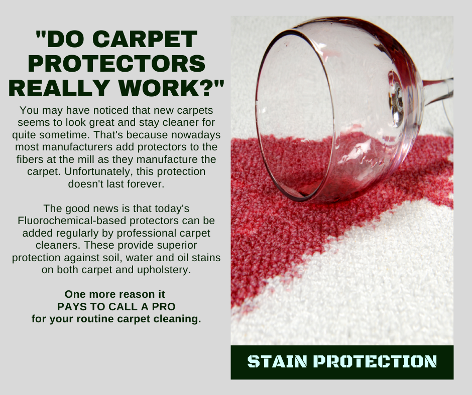 Spring Hill FL - Do Carpet Protectors Work?