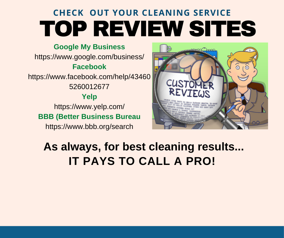 Appleton WI - Top Cleaner Review Sites