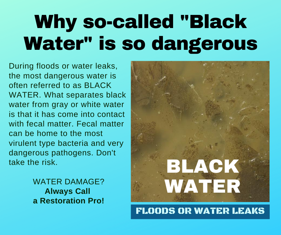 Coeur d'Alene, ID - Black Water is Dangerous